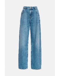 Essentiel Antwerp - Bartin Blue High-waisted Tapered Jeans - Lyst