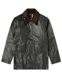 Barbour - Bedale wax jacket sage - Lyst