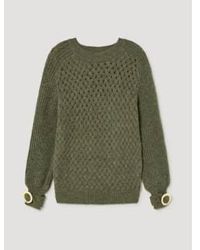 SKATÏE - Knitted Jumper With Buckles S - Lyst