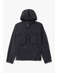 C.P. Company - Cp Company Mens R Hooded Jacket In Black - Lyst