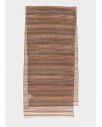 Paul Smith - Sparkle Signature Stripe Schal Größe: Os, Farbe: Multi - Lyst