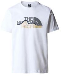 The North Face - T-shirt Mountain Line Xl - Lyst