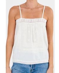 M.A.B.E - Reba Embroidered Top S - Lyst