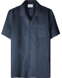 COLORFUL STANDARD - Cs4009 Linen Short Sleeved Shirt Blue S - Lyst