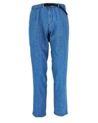 White Sand - Greg Jeans Trousers Blue Denim 46 - Lyst