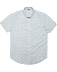 Ben Sherman - Optic Geo Print Short Sleeve Shirt - Lyst