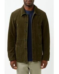 Vetra - Olive Soft Cord Weaved Jacket / S - Lyst