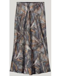 Summum - Mid-Length Printed Skirt - Lyst