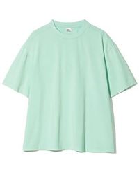 PARTIMENTO - Vintage Washed Tee In Mint Medium - Lyst