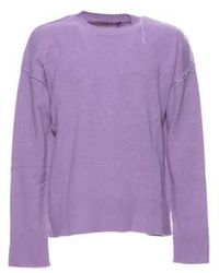 Paura - Sweater Riccione Crewneck Lilac L - Lyst