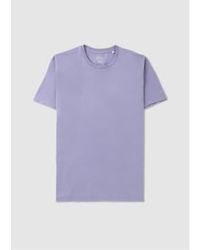 COLORFUL STANDARD - T-shirt biologique classique en violet ja - Lyst