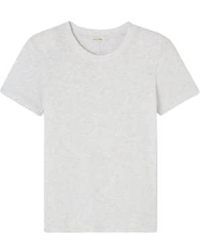 American Vintage - T Shirt Sonoma Arctic Melange S - Lyst