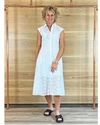 Emme Marella - Venosa kleid weiß - Lyst