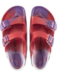 birkenstock arizona eva purple