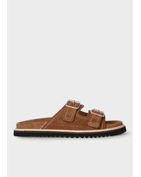 Paul Smith - Suede Phoenix Sandals Suede Leather - Lyst