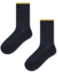 Happy Socks - Chaussettes d'équipage la marine la mariona - Lyst