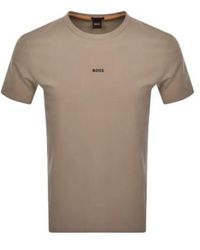 BOSS - Tchup polo camisa - Lyst