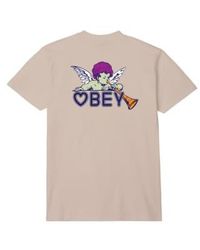 Obey - T-shirt Baby Angel Uomo Sand S - Lyst