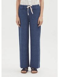 Nice Things - Striped Pants From - Lyst