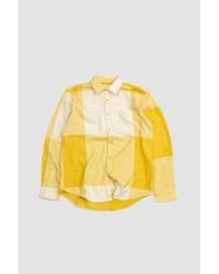 Portuguese Flannel - Camisa colocación ecru/amarillo - Lyst