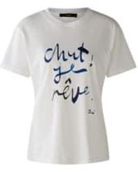 Ouí - Printed T-shirt Cloud Dancer Uk 10 - Lyst