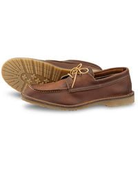 Red Wing Wacouta Camp Moc 3331 Copper Rough & Tough Shoes - Brown