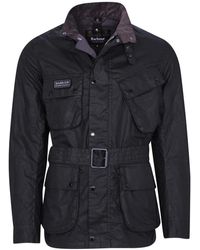 Barbour Lightweight Sl International Waxed Cotton Jacket Navy in Blue for  Men - Save 24% | Lyst