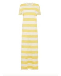 Bella Freud - Sunshine Striped T-shirt Dress Xs/s - Lyst