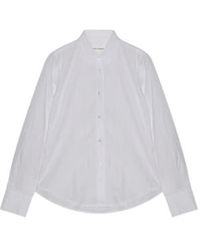 Cashmere Fashion - Blusa algodón bio lareida jodie jacquard - Lyst