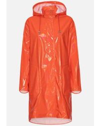 New Arrivals - Ilse Jacobsen Shiney Raincoat In Hot - Lyst
