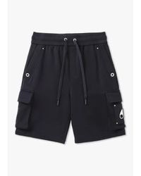 Moose Knuckles - Herren hartsfield cargo shorts in schwarz - Lyst