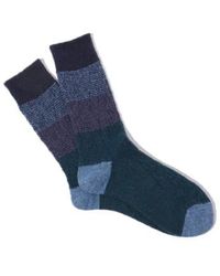 Anonymous Ism - Gradation Cable Crew Socks - Lyst