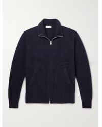 Altea - Wool Zip-up Sweater - Lyst