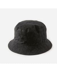 Maharishi - Sombrero pescador camuflaje negro - Lyst