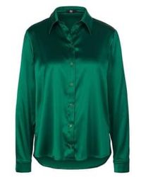 Riani - Emerald Silk Blouse Uk 12 - Lyst