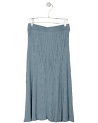 indi & cold - Indi And Cold Ribbed Viscose Midi Skirt In Vintage From - Lyst