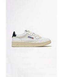 Autry - Blue Medalist Leather Sneaker S - Lyst