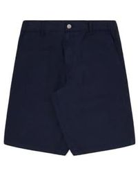 Edwin - Pantalones cortos de sarga gangis azul marítimo - Lyst