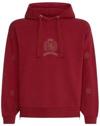 Red Tommy Hilfiger Hoodies for Women | Lyst