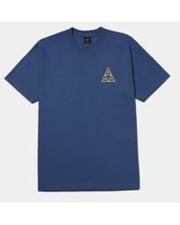 Huf - Set Triple Triangle T-shirt Navy M - Lyst