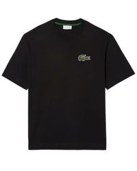 Lacoste - T-shirt Loose Fit Large Crocodile Uomo 3 - Lyst