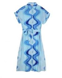 FRNCH - Robe chemise Edwige Wave SS - Lyst