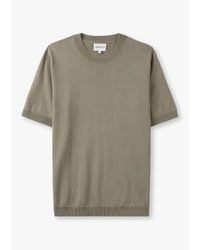 Norse Projects - Camiseta lino algodón hombre en arcilla - Lyst
