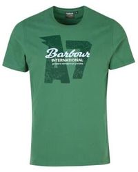 Barbour - International Vantage Graphic-print T-shirt Racing - Lyst