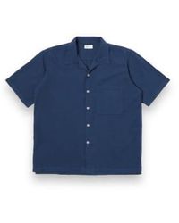 Universal Works - Campo ii camisa onda cotton 30669 - Lyst