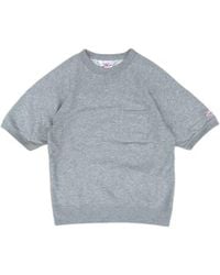 Battenwear - Short Sleeve Reach Up Sweatshirt Heather Xs - Lyst