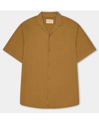 Revolution - Khaki 3927 Short Sleeves Cuban Shirt S - Lyst