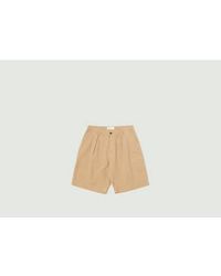 Universal Works - Pleated Track Shorts 28 - Lyst