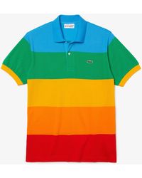 polo lacoste amarillo