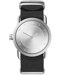 TID - No.1 36mm Steel And Nylon Wristband Watch Silver - Lyst
